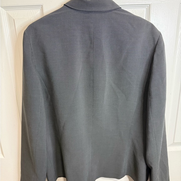 Eddie Bauer Blazer Womens 16 Tall Gray Tailored Jacket Career Business Casual - Picture 3 of 4
